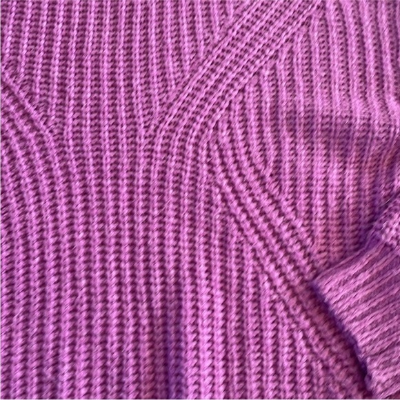 A New Day Size Medium Purple Crewneck Pullover Sweater. - Picture 3 of 6